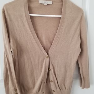 Tan Loft spring sweater